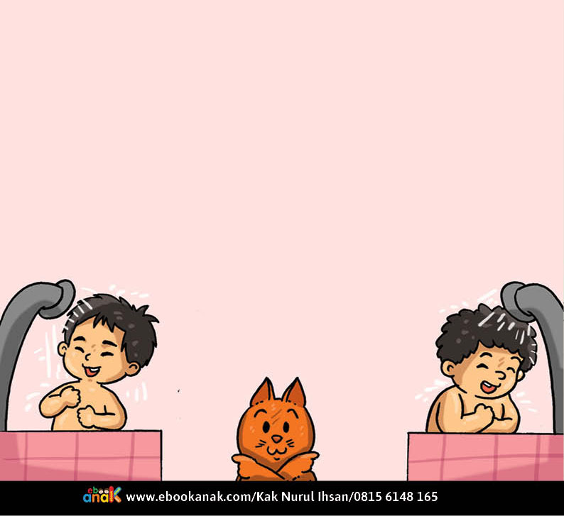 Boleh Mandi Bersama di Satu Tempat Mandi