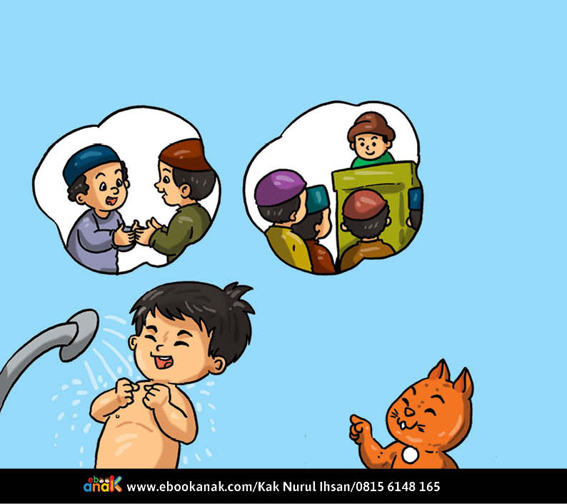 Boleh Satu Kali Mandi untuk Dua Hal