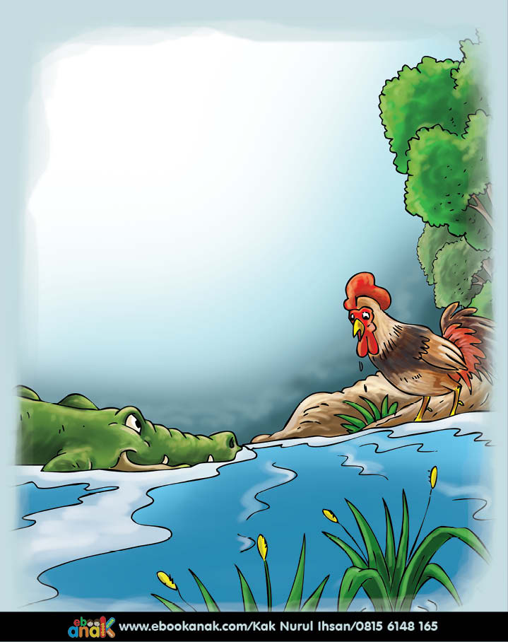 Dongeng Binatang Terbaik, Ayam Bersaudara Buaya