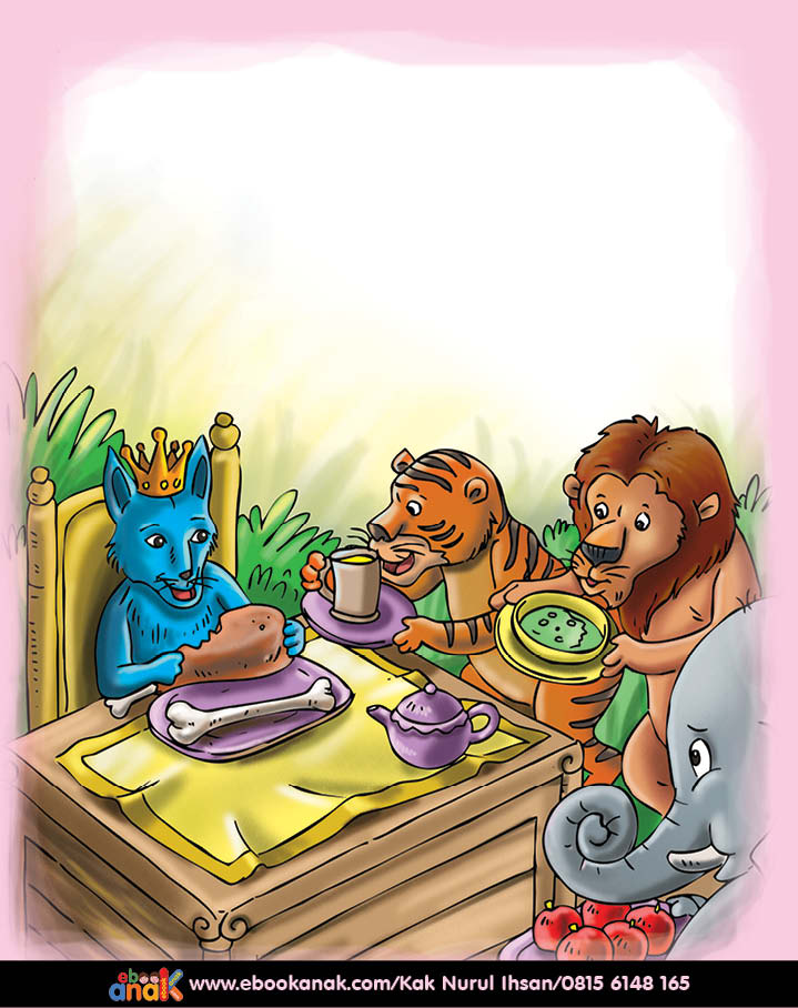 Dongeng Binatang Terbaik, Tipu Daya Raja Biru