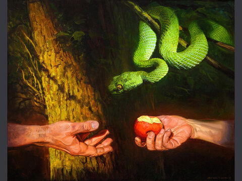 Nabi Adam, Ular, dan Buah Khuldi