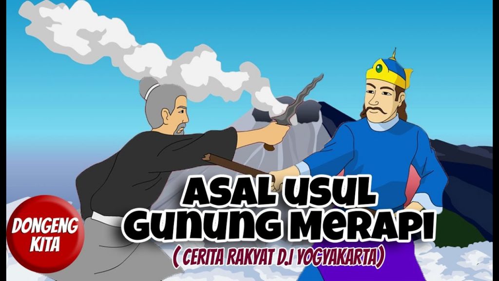 asal usul gunung merapi
