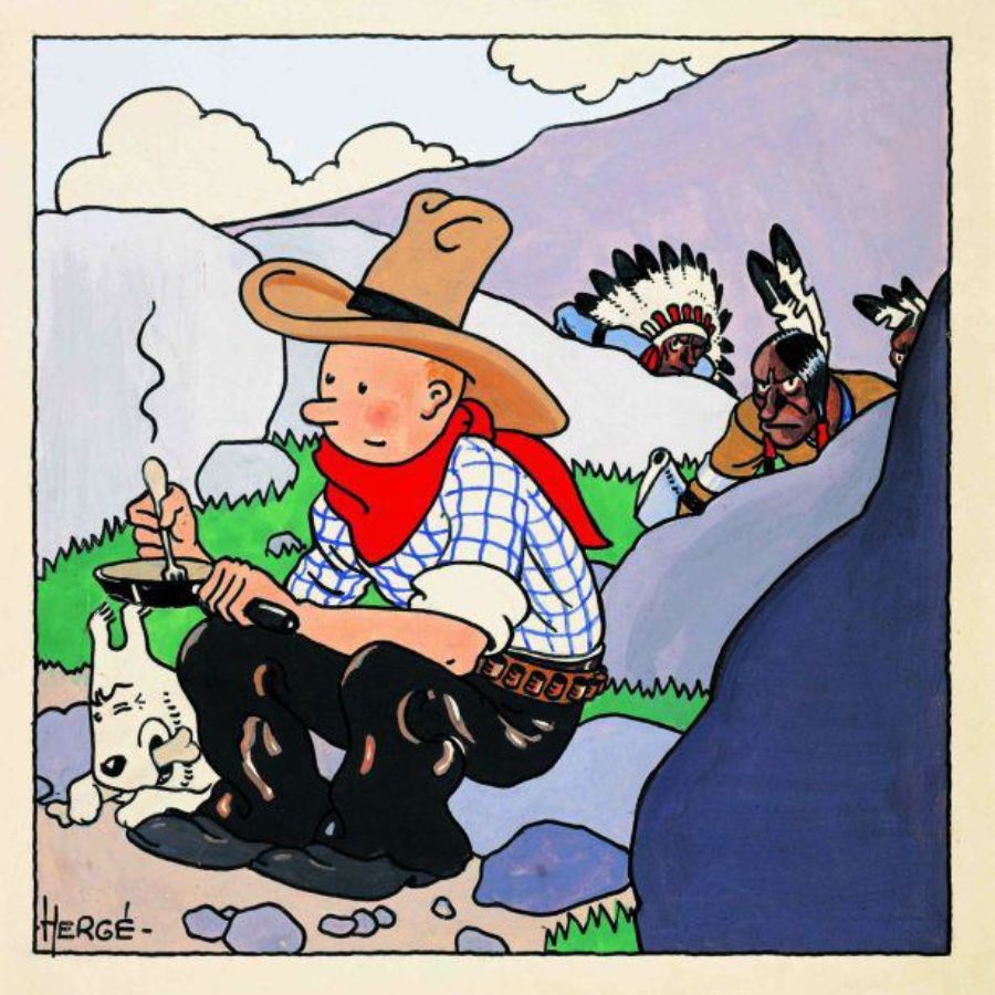 tintin di amerika