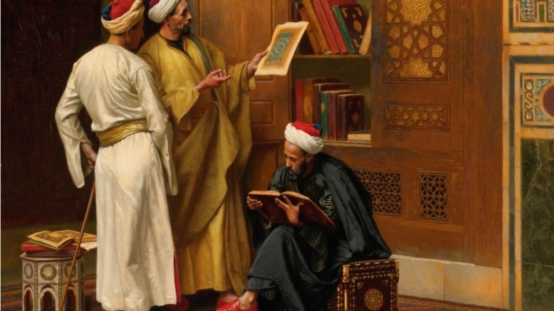 umat muslim membaca Alquran