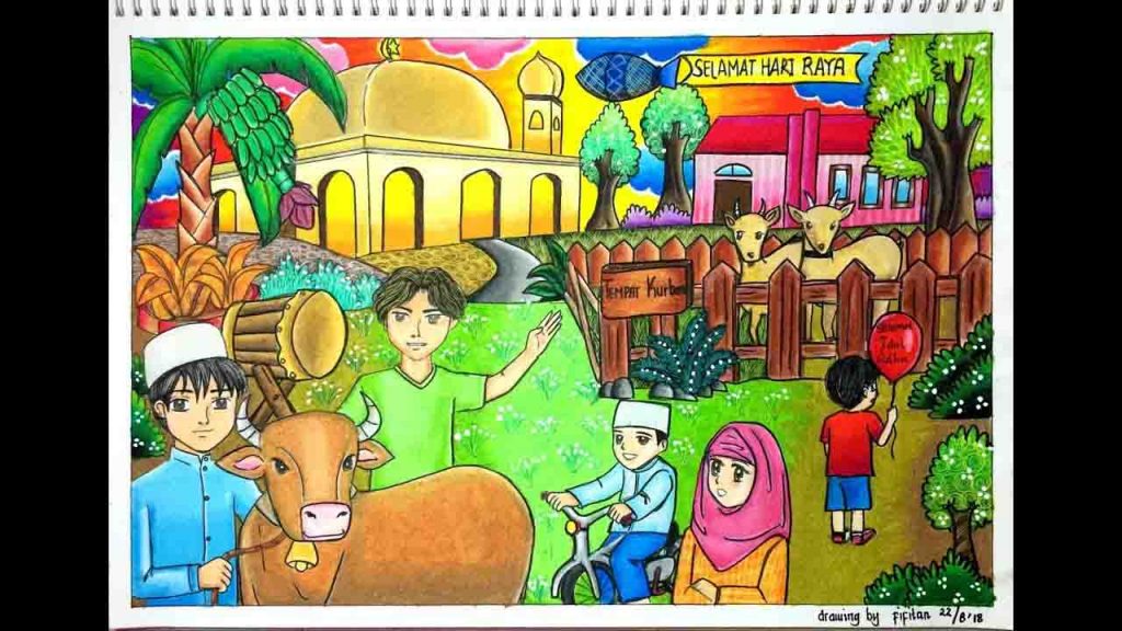 Jenis-Jenis Penyembelihan dalam Islam. (Gambar Youtube Fifitan)