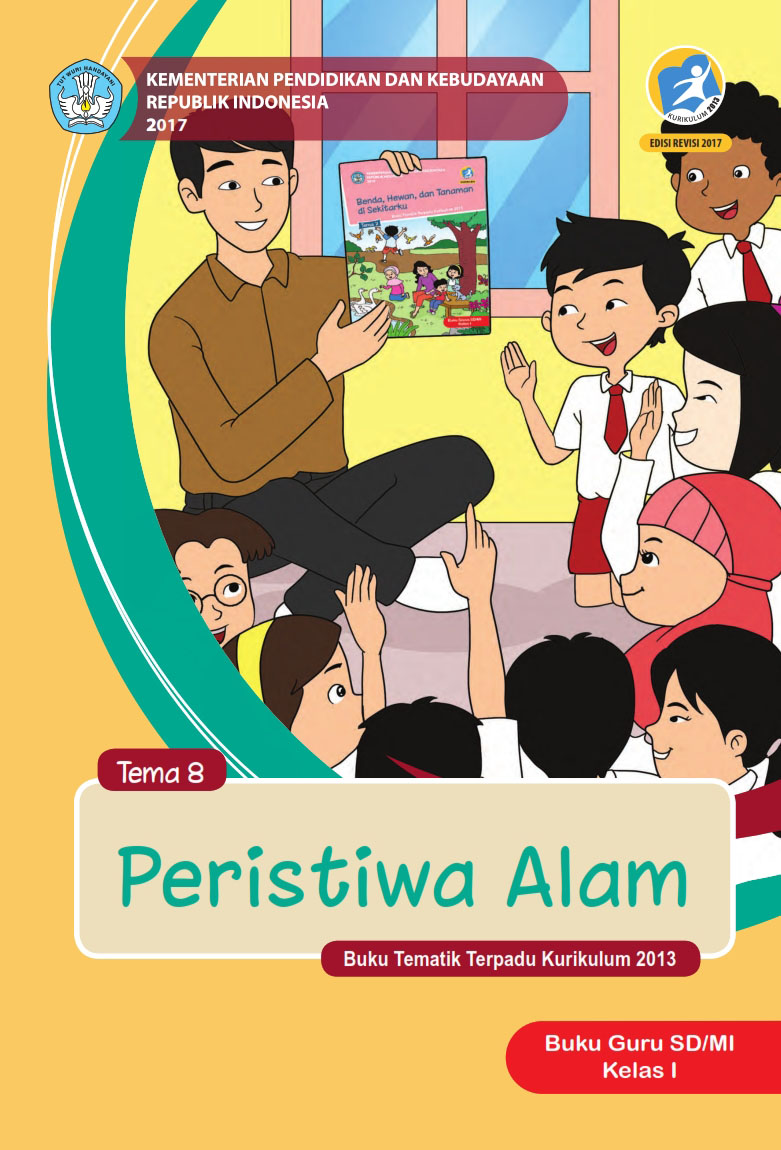 Ebook Guru Kelas 1 SD Tema 8 Peristiwa Alam Kurikulum 2013 Edisi 2017
