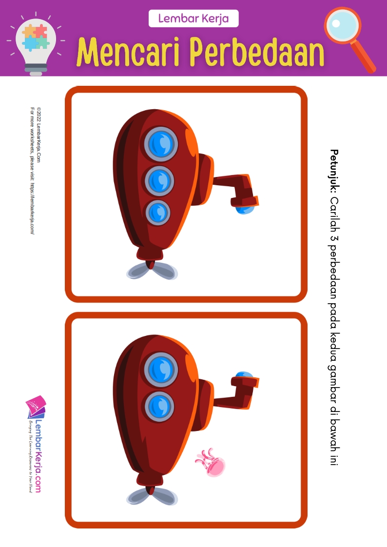 Mencari Perbedaan, Kapal Selam