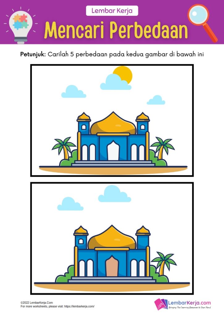 Mencari Perbedaan, Masjid