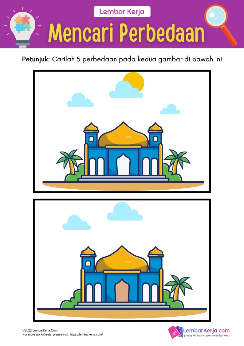 Mencari Perbedaan, Masjid
