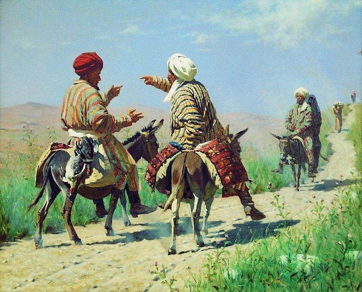 Pertanyaan Imam Al Ghazali Kepada Muridnya Apa yang Paling Tajam di Dunia (Gambar Vasily Vereshchagin via Wikimedia Commons)