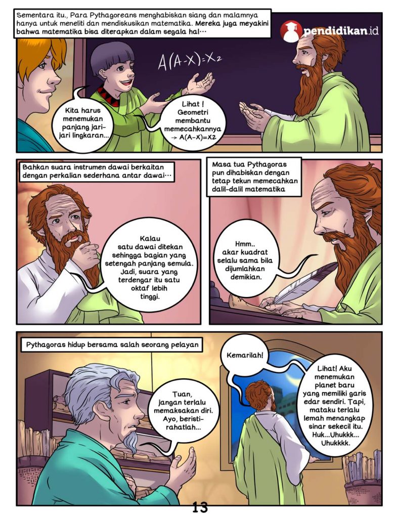 Pythagoras Hidup Bersama Seorang Pelayan