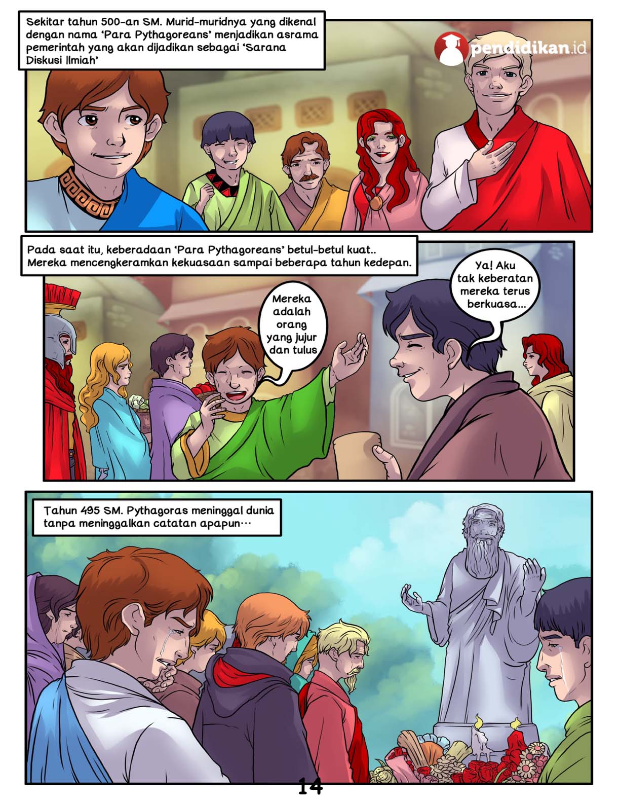 Pythagoras Meninggal Dunia Tanpa Meninggalkan Catatan Apapun