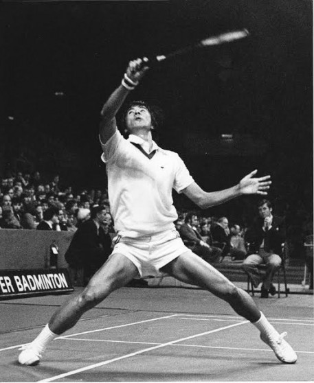 Rudy Hartono saat berlaga di All England 1974. (All England Badminton)