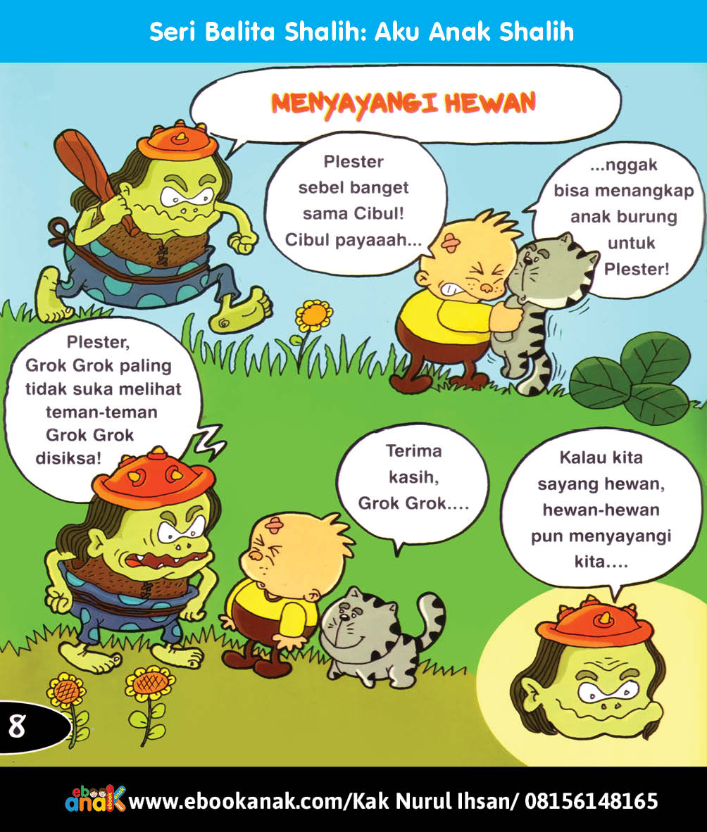 Seri Balita Shalih, Aku Anak Shalih, Menyayangi Hewan