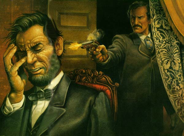 Abraham Lincoln ditembak (myhaikuclass.com)