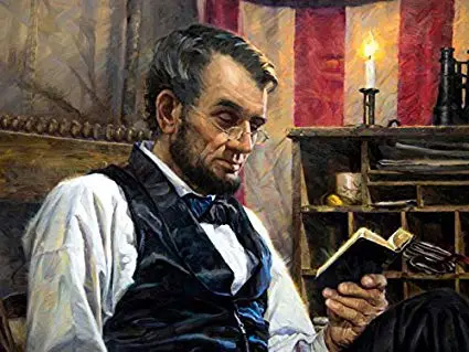 Abraham Lincoln memelihara janggut. (Foto amazon.com)
