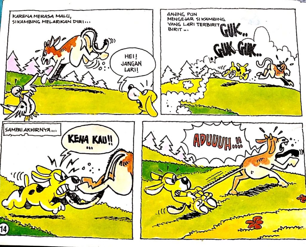 Anjing Menggigit Ekor Kambing (14)