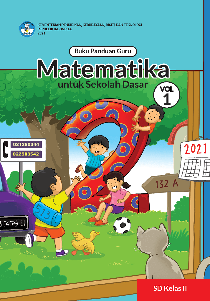 Buku Panduan Guru, Matematika untuk Sekolah Dasar Volume 1, SD Kelas II