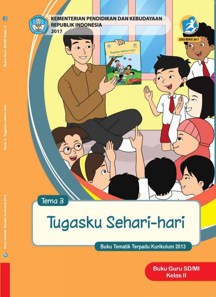 Ebook Guru Kelas 2 SD Tema 3, Tugasku Sehari-hari, Kurikulum 2013, Edisi Revisi 2017