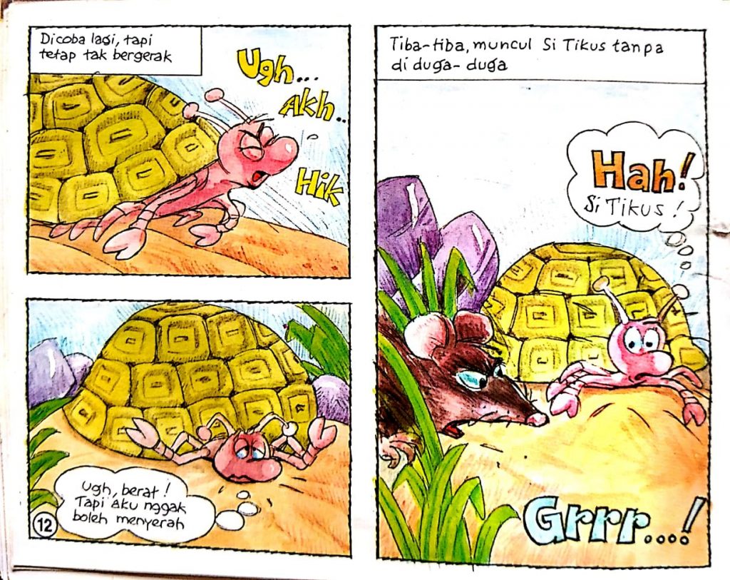 Keong Kecil dan Rumahnya Bertemu Tikus yang Menakutkan (12)