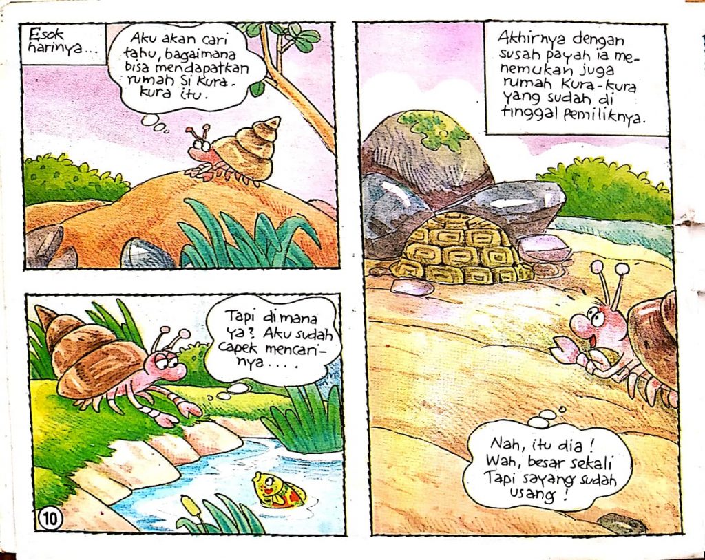 Keong Kecil dan Rumahnya Mencari Rumah Kura-Kura (10)