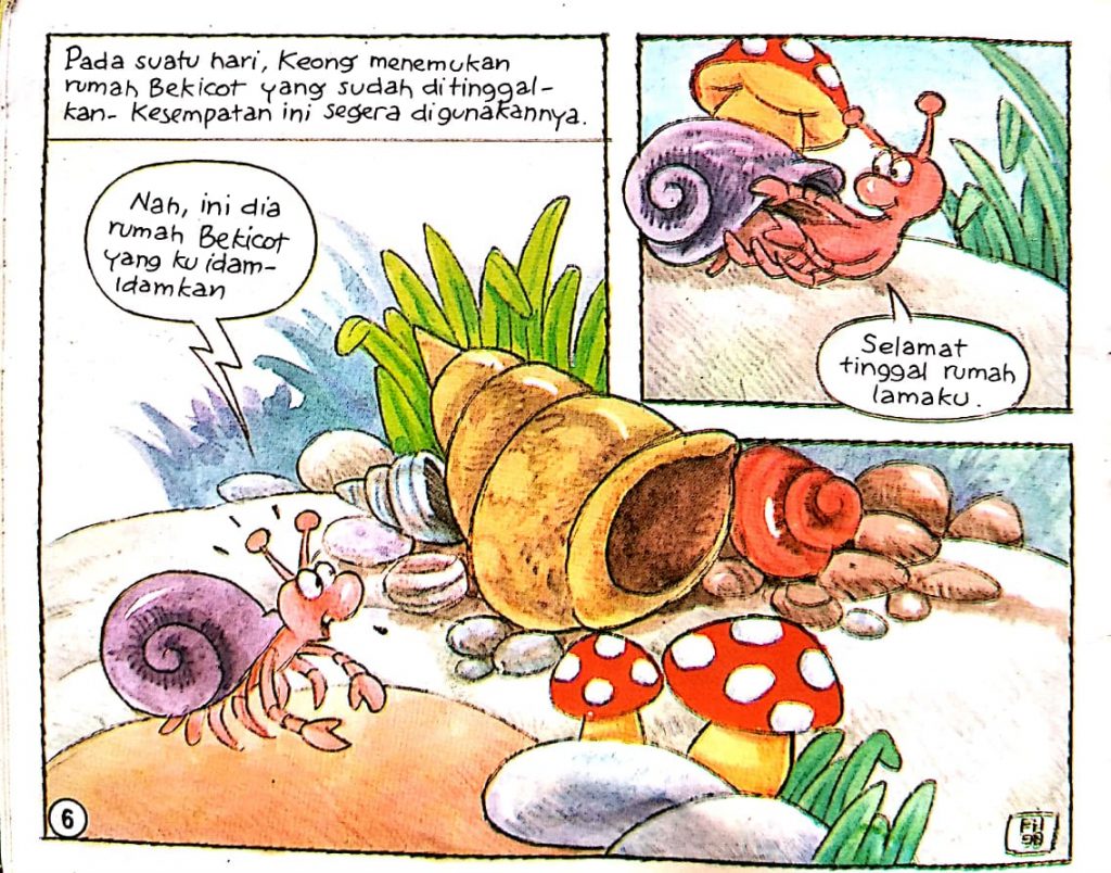 Keong Kecil dan Rumahnya Menemukan Rumah Bekicot (6)