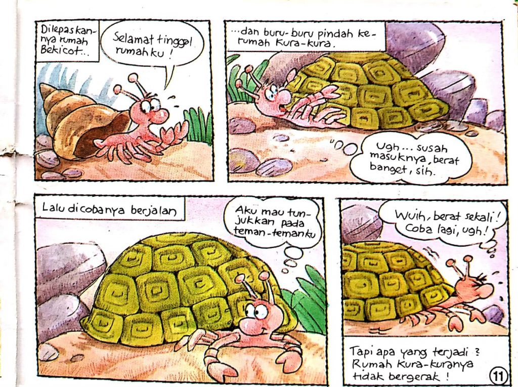 Keong Kecil dan Rumahnya Rumah Kura-Kura yang Berat (11)