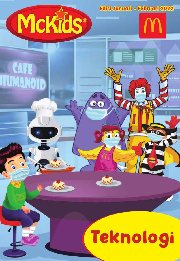 Majalah McKids Januari-Februari 2022 Edisi 16 Teknologi