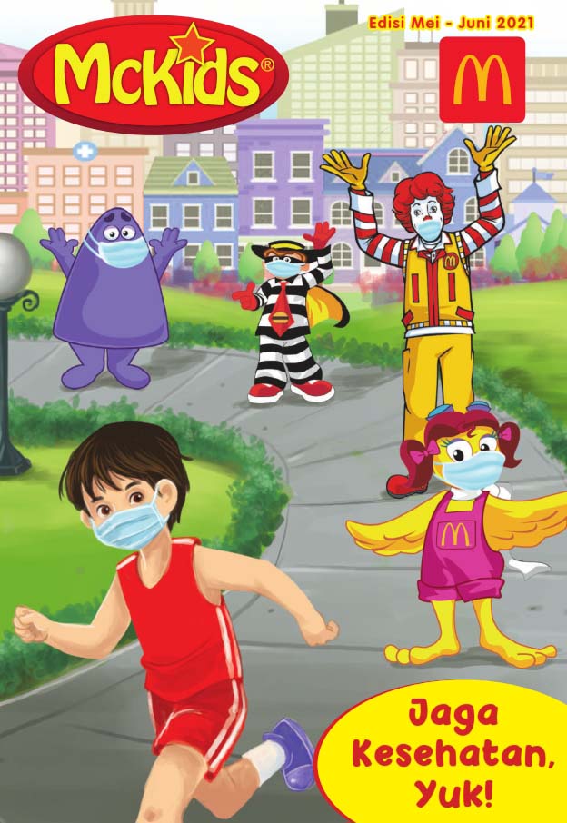 Majalah McKids Mei-Juni 2021 Edisi 13 Jaga Kesehatan, Yuk!