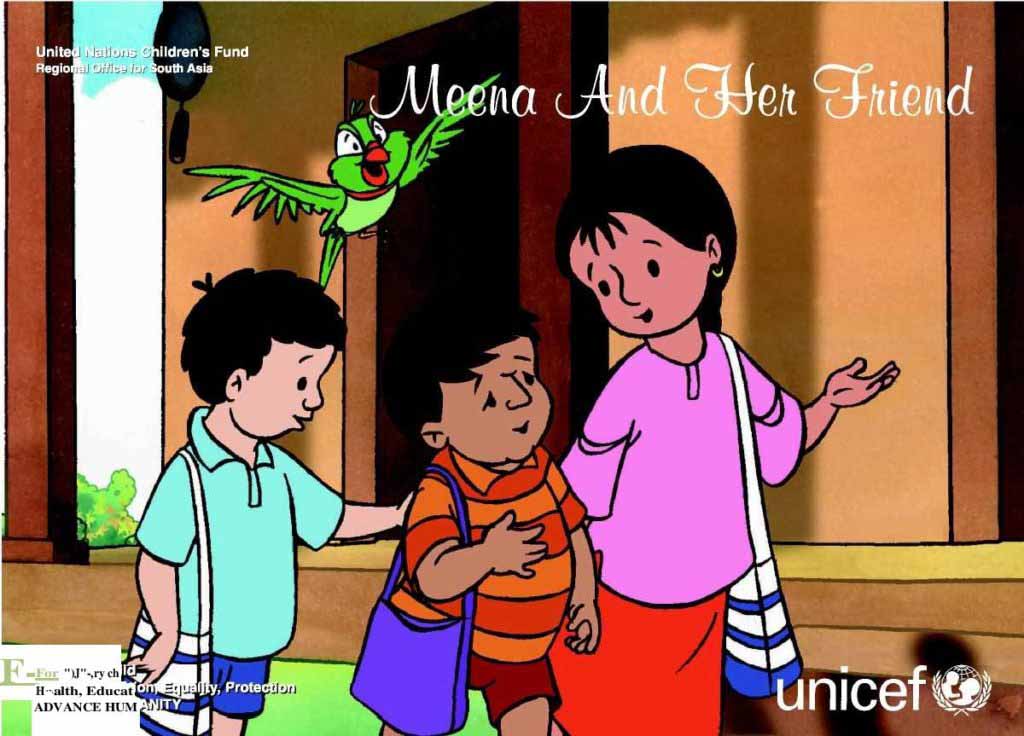 Meena and Her Friend (meenacartoon.com)
