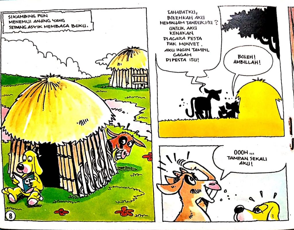 Mengapa Anjing Tak Bertanduk Kambing Meminjam Tanduk Anjing (8)