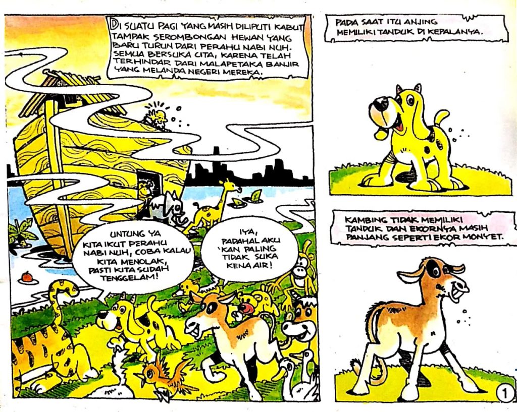 Mengapa Anjing Tak Bertanduk, Turun dari Kapal Nabi Nuh (1)