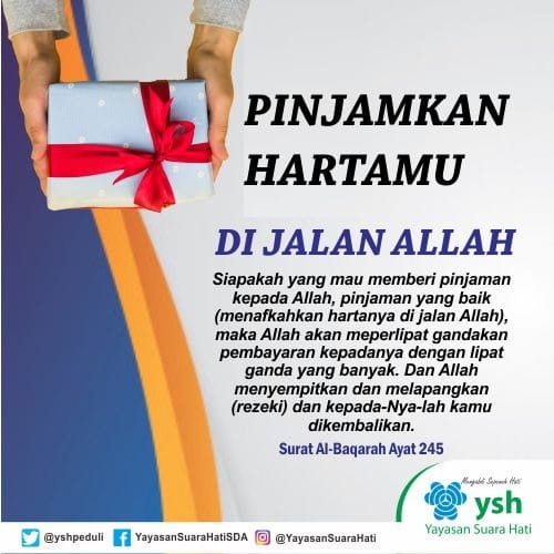 Pinjamkan Hartamu di Jalan Allah
