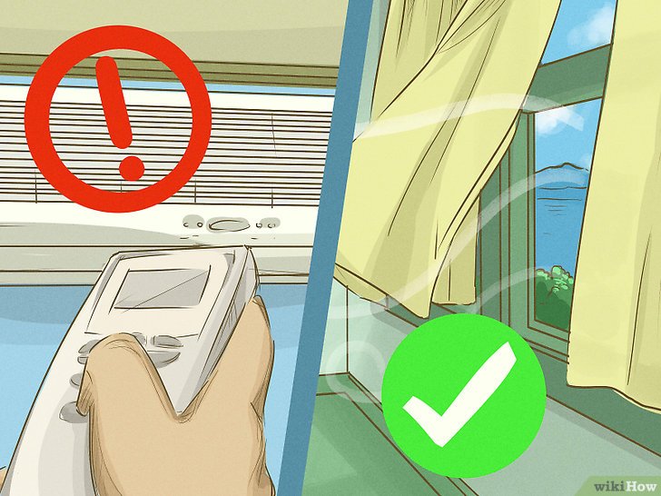 Sesuaikan pengaturan suhu di rumah. (Gambar wikihow.com)