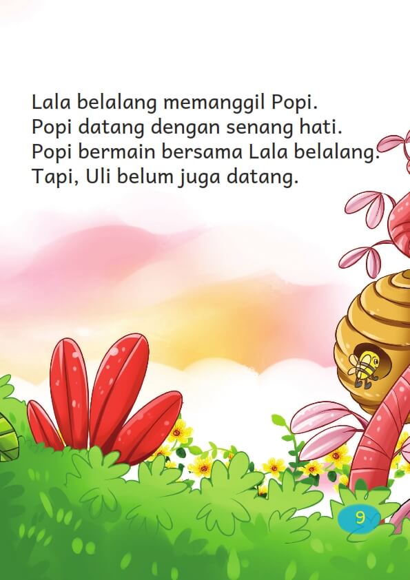 Uli dan Popi Bermain Bersama Lala Belalang (9)