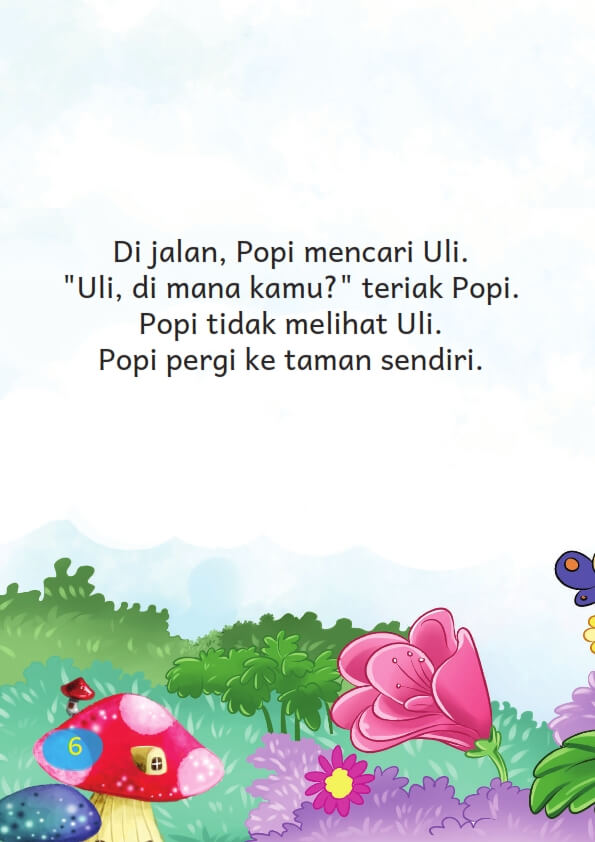 Uli dan Popi Terpisah di Jalan (6)