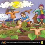 Semangka Emas dari Burung Pipit (Cerita Rakyat dari Kalimantan Barat)