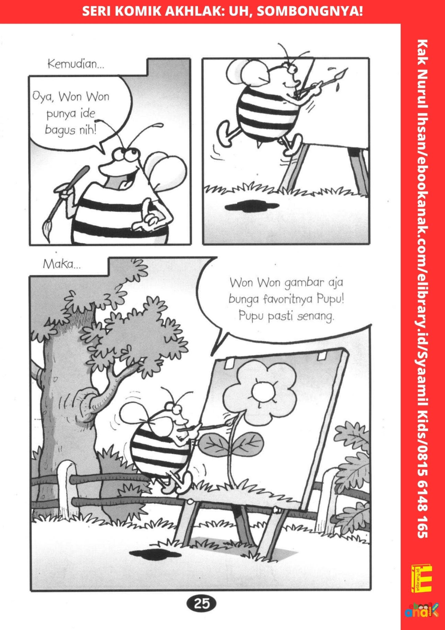 Seri Komik Akhlak: Gambar Istimewa - elibrary.id