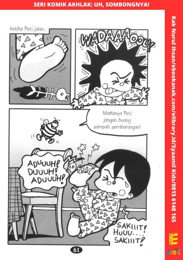 Seri Komik Akhlak: Duri Ikan - elibrary.id