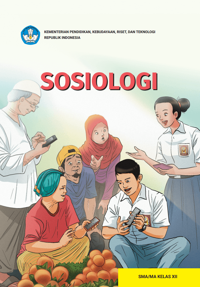 Kelas 12 SMA MA Buku Siswa; Sosiologi Cover