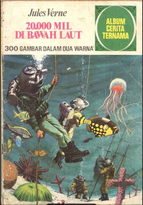 Album Cerita Ternama; 20.000 Mil di Bawah Laut (Jules Verne)