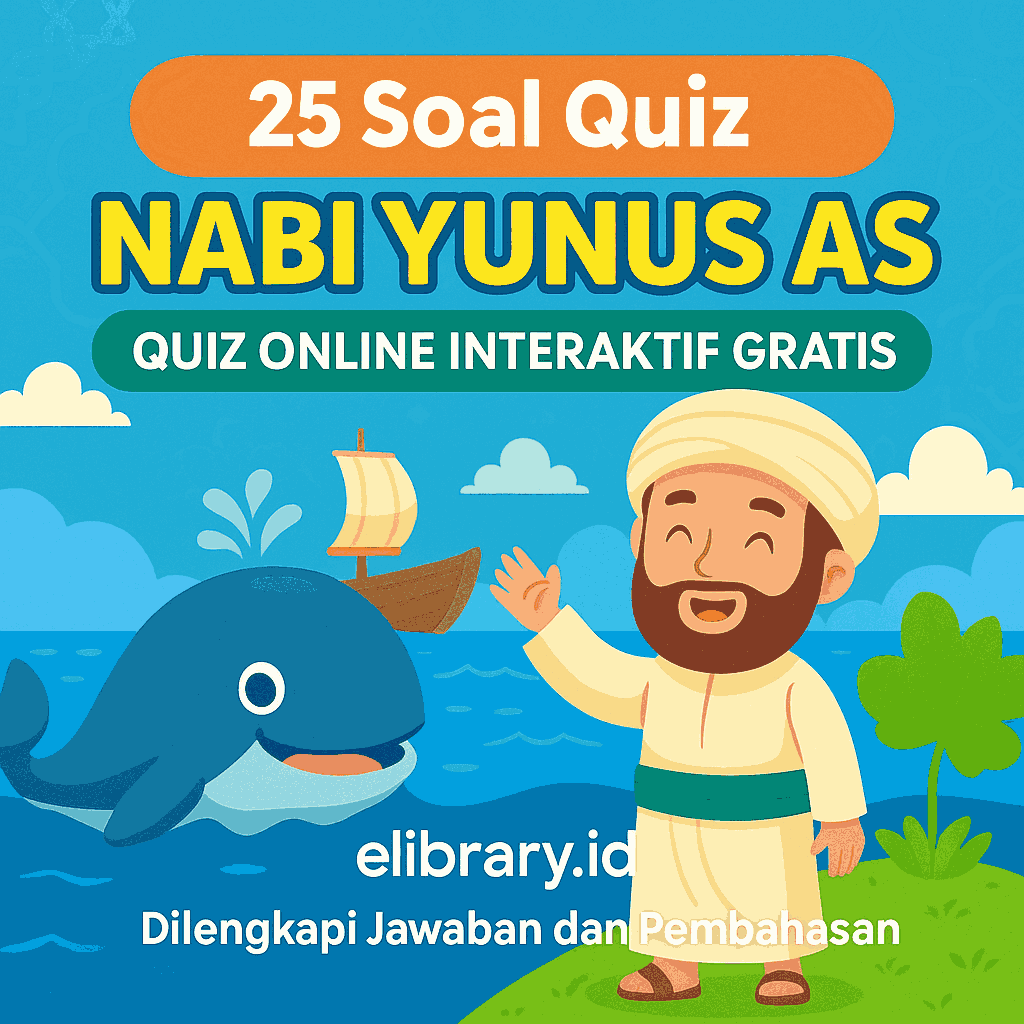 25 Soal Quiz Nabi Yunus AS Online Interaktif Gratis