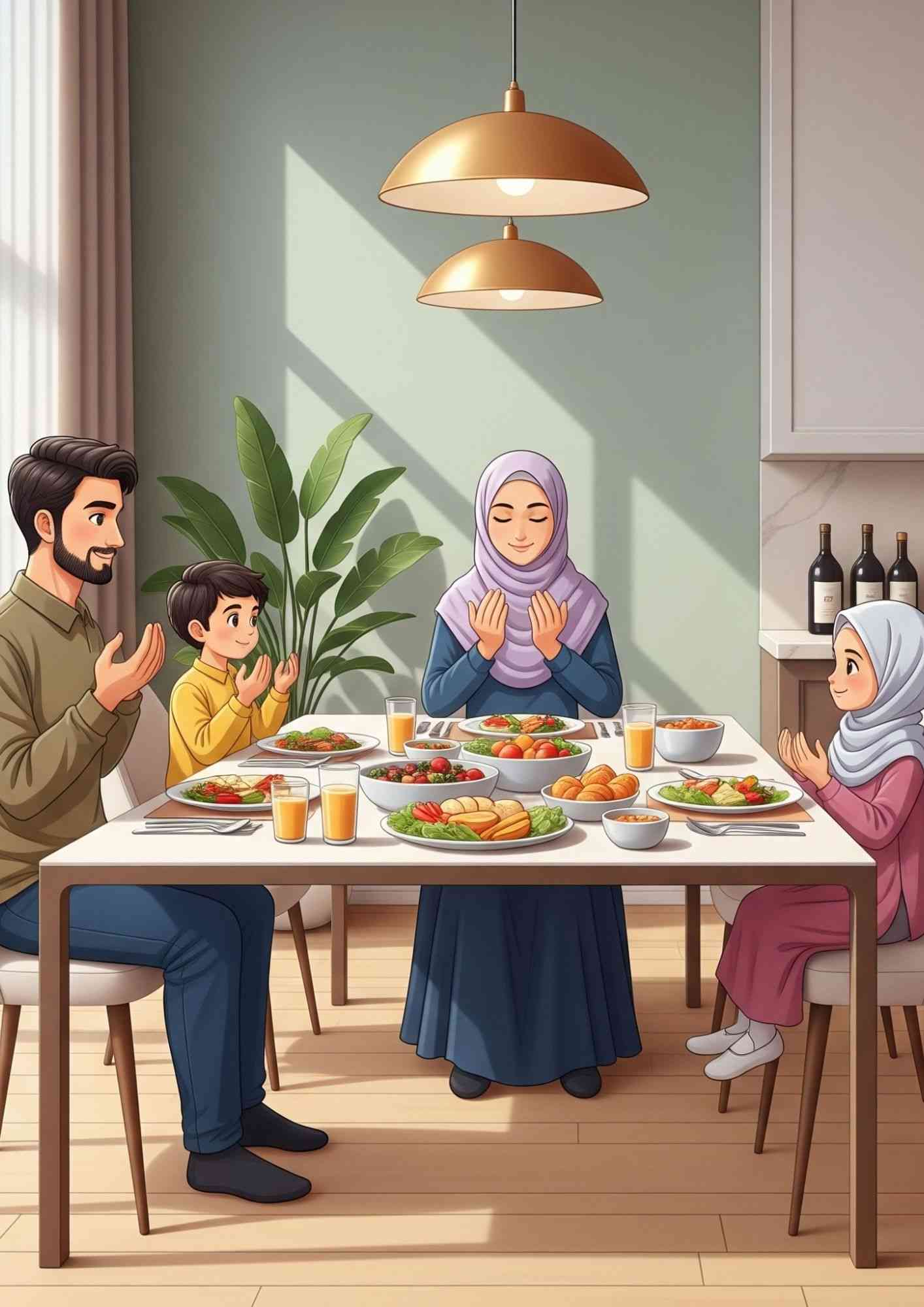 Berdoa sebelum makan