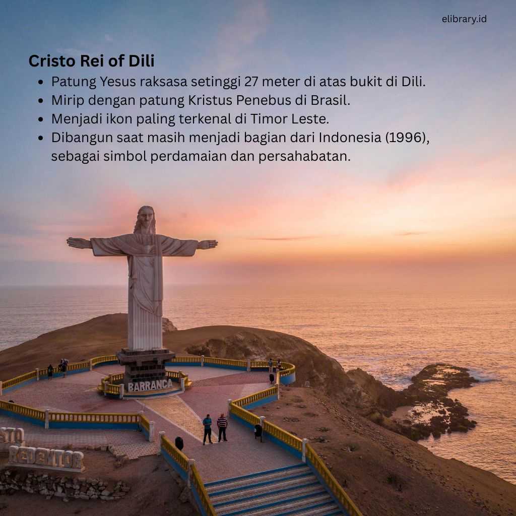 Cristo Rei of Dili di Timor Leste