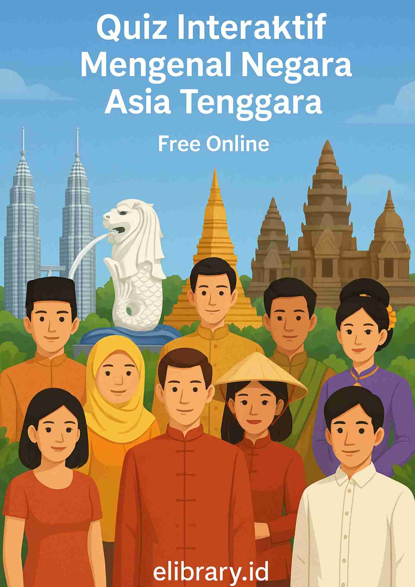 Quiz Interaktif Mengenal Negara Asia Tenggara