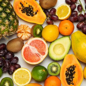 kumpulan bermacam macam buah buahan