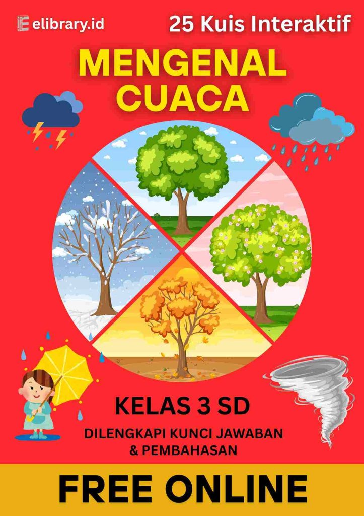 25 Kuis Interaktif kelas 3 SD Mengenal Cuaca