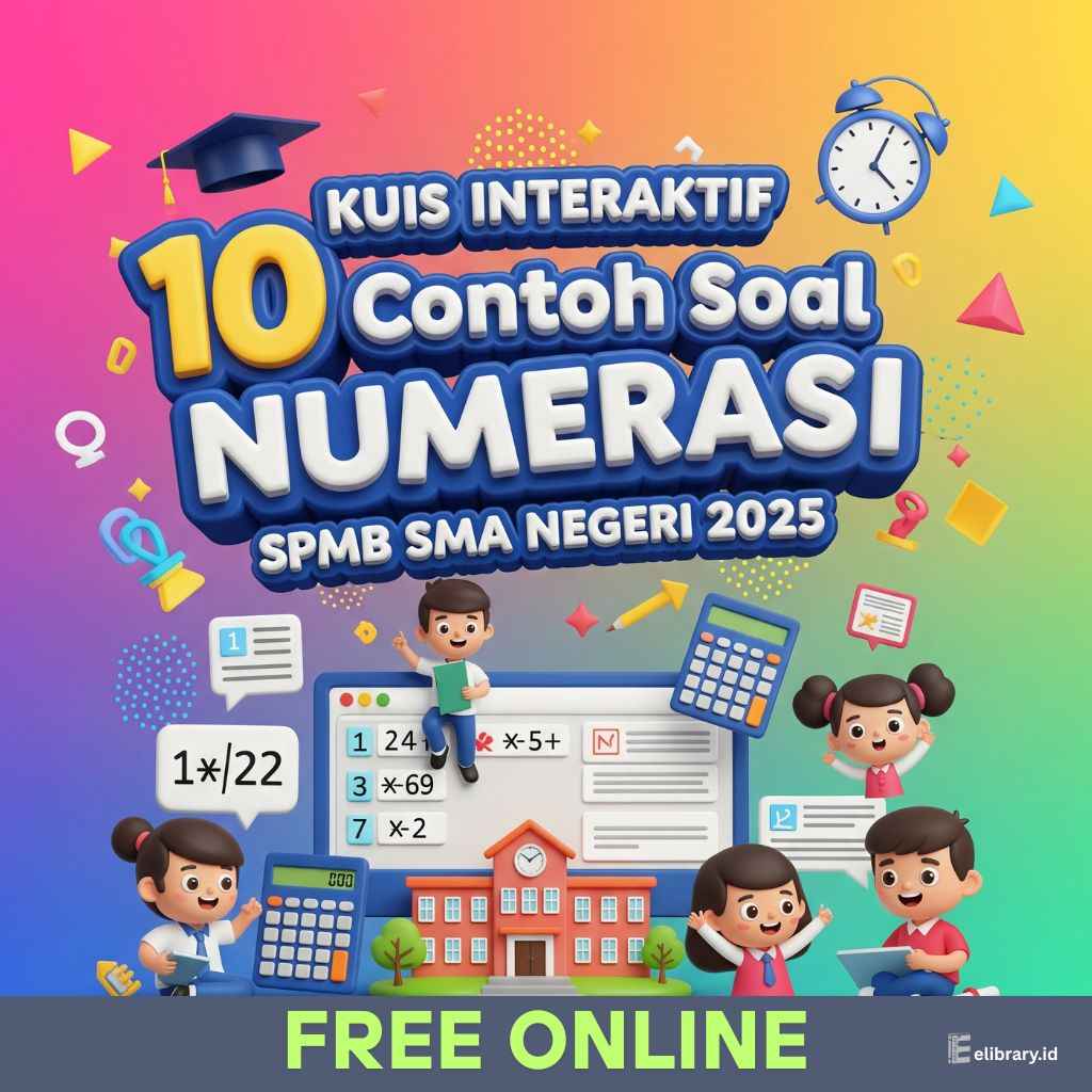 Kuis Interaktif 10 Contoh Soal Numerasi SPMB SMA Negeri 2025