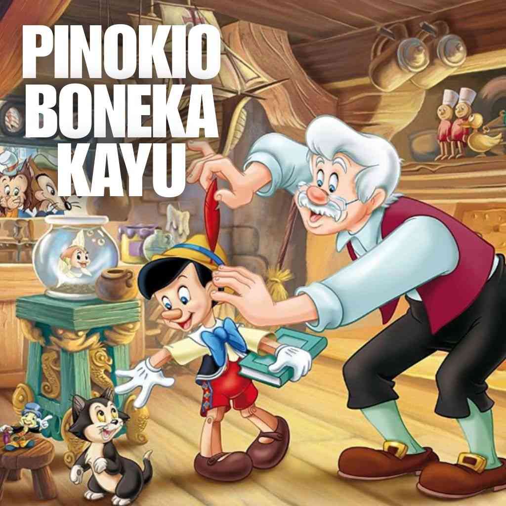 Pinokio Boneka Kayu