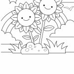 Coloring Online: Mewarnai Bunga Matahari